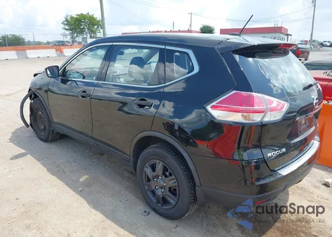 2016 Nissan Rogue S from USA, damaged, VIN JN8AT2MVXGW134362